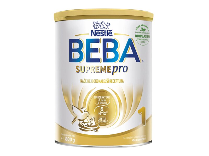 Beba SupremePro 1 6HMO instantní počáteční kojenecké mléko 800 g