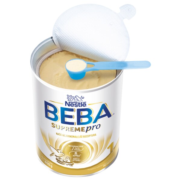 Beba SupremePro 1 6HMO instantní počáteční kojenecké mléko 800 g