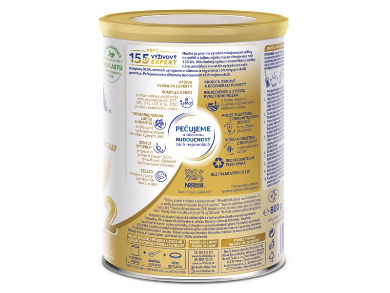 Beba SupremePro 2 6HMO pokračovací kojenecké mléko 800 g