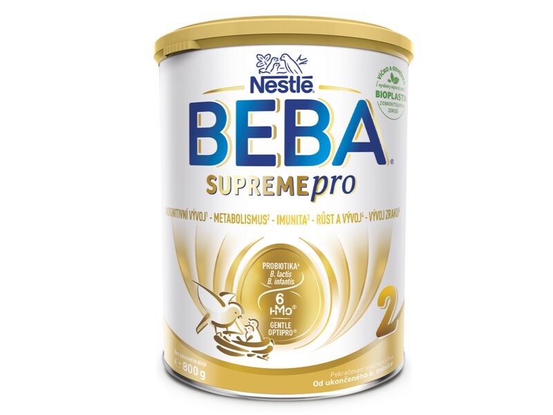 Beba SupremePro 2 6HMO pokračovací kojenecké mléko 800 g