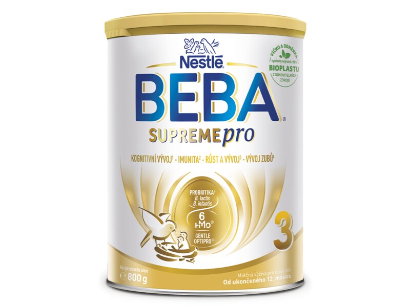Beba SupremePro 3 6HMO batolecí mléko 800 g