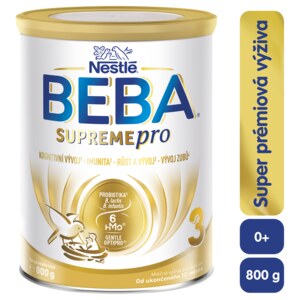 Beba SupremePro 3 6HMO batolecí mléko 800 g