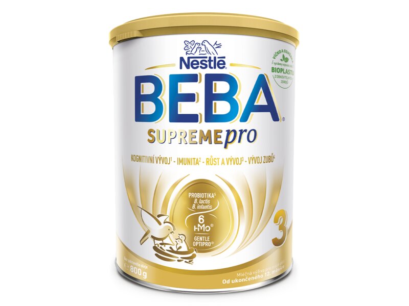 Beba SupremePro 3 6HMO batolecí mléko 800 g