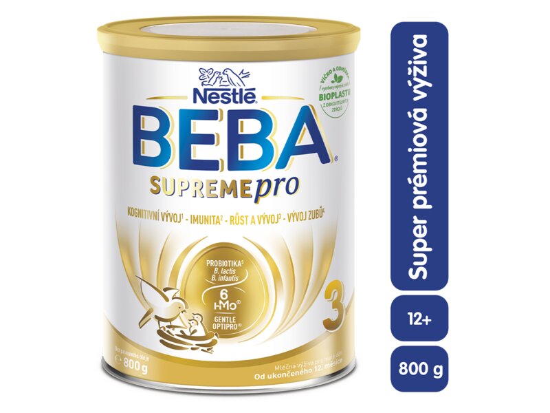 Beba SupremePro 3 6HMO batolecí mléko 800 g