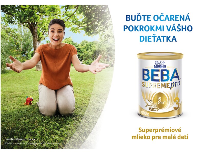 Beba SupremePro 3 6HMO batolecí mléko 800 g