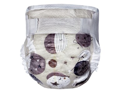 Kolorky Night Moments Vesmír dětské plenky L 8-13 kg 27 ks Kolorky Night Moments Vesmír dětské plenky L 8-13 kg 27 ks