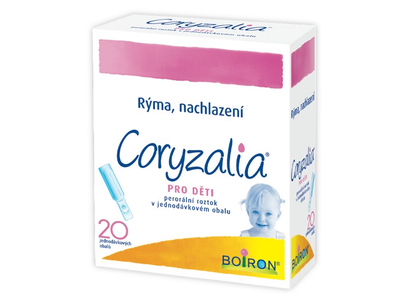 Coryzalia pro děti perorální roztok 20 dávek Coryzalia pro děti perorální roztok 20 dávek