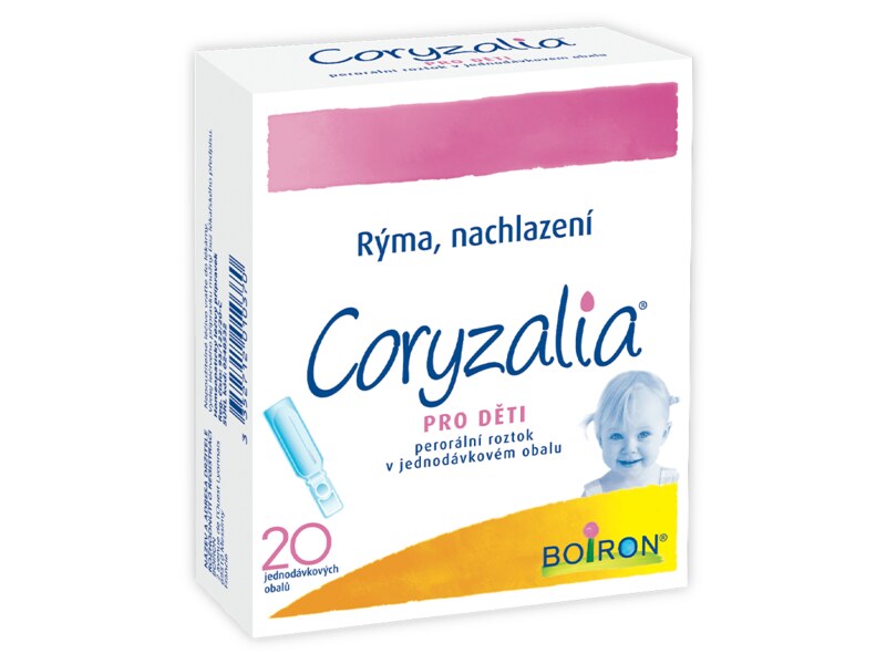 Coryzalia pro děti perorální roztok 20 dávek Coryzalia pro děti perorální roztok 20 dávek