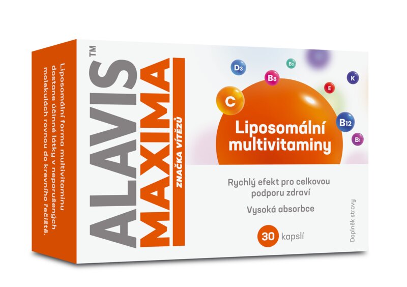 Alavis Maxima Liposomální vitamíny 30 kapslí