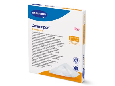 Cosmopor Transparent sterilní krytí 9x10 cm 5 ks Cosmopor Transparent sterilní krytí 9x10 cm 5 ks