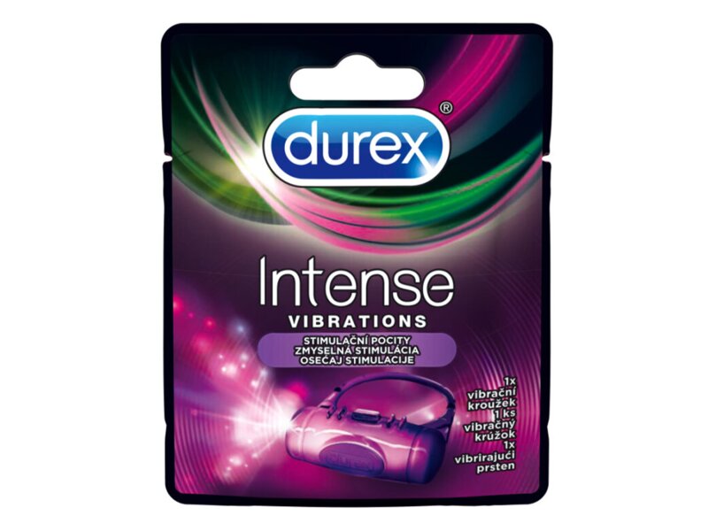 Durex Intense Vibrations vibrační kroužek 1 ks Durex Intense Vibrations vibrační kroužek 1 ks