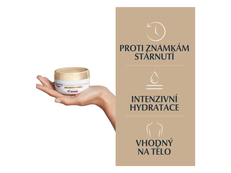 Eucerin Hyaluron-Filler + Elasticity tělový krém 200 ml