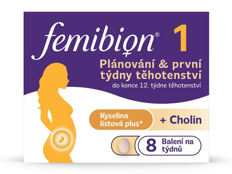 Femibion 1 Plánování a první týdny těhotenství 56 tablet