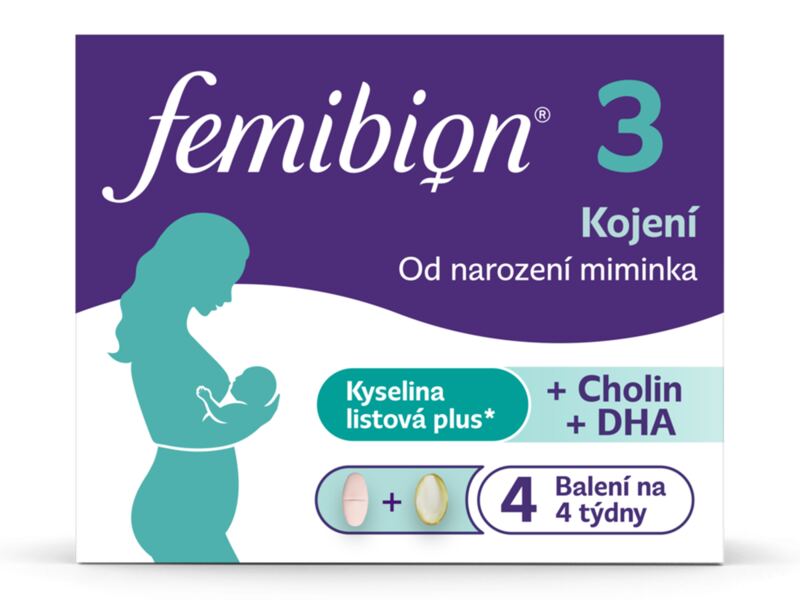Femibion 3 Kojení 28 tablet +28 tobolek