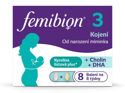 Femibion 3 Kojení 56 tablet + 56 tobolek