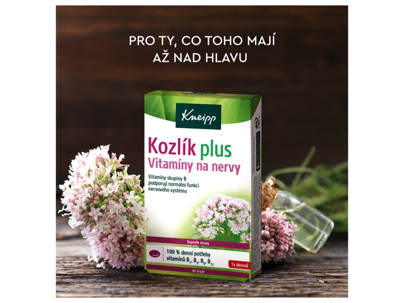 Kneipp Kozlík Plus 40 dražé