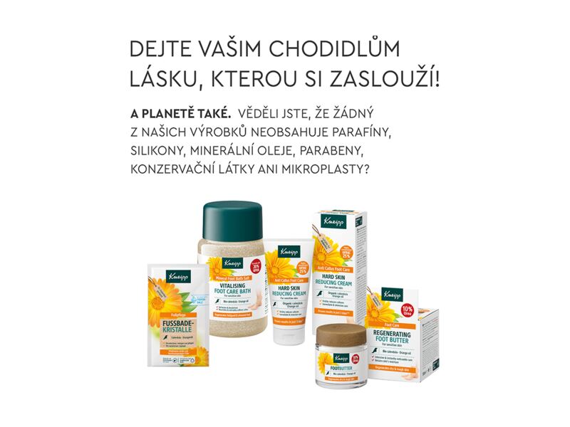 Kneipp Máslo pro péči o chodidla 100 ml