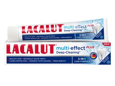 Lacalut Multi effect Plus micelární zubní pasta 75 ml