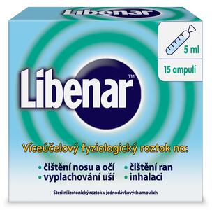 Libenar víceúčelový fyziologický roztok 15x5 ml