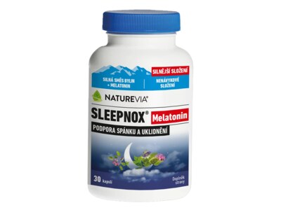 NatureVia Sleepnox melatonin 30 kapslí NatureVia Sleepnox melatonin 30 kapslí