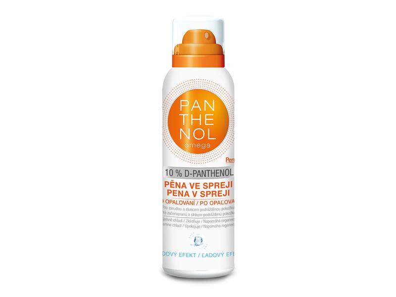 Panthenol Omega chladivá pěna po opalování 10% sprej 200 ml