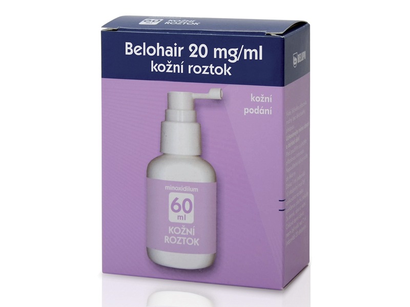 Belohair 20 mg/ml kožní roztok 60 ml Belohair 20 mg/ml kožní roztok 60 ml