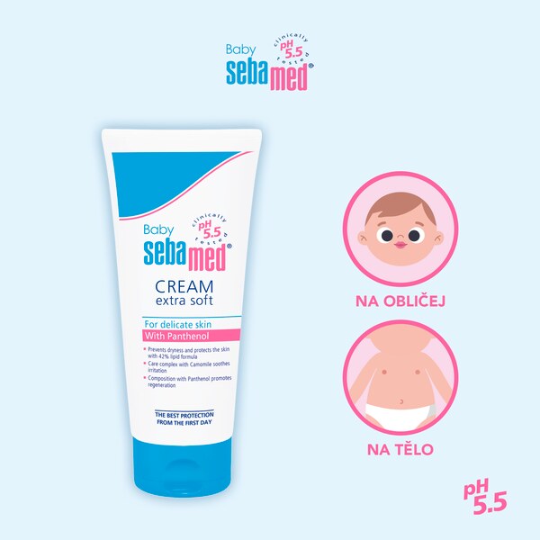 Sebamed Dětský extra jemný krém 200 ml Sebamed Dětský extra jemný krém 200 ml