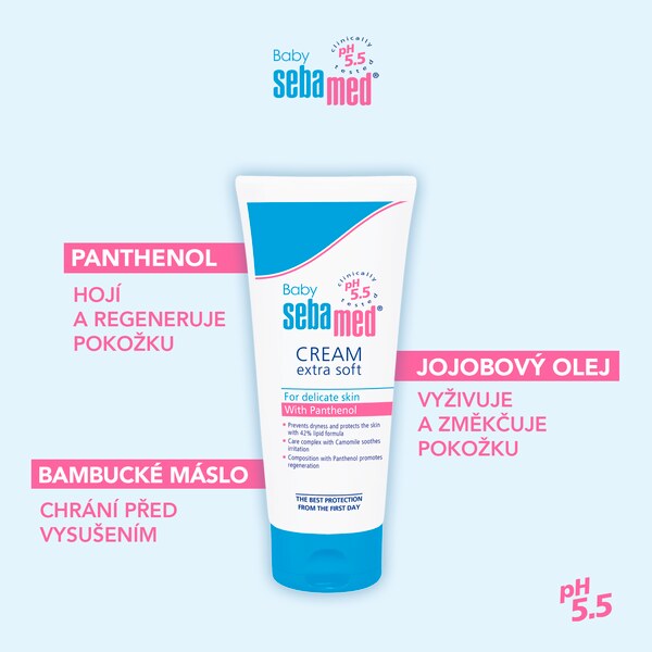 Sebamed Dětský extra jemný krém 200 ml Sebamed Dětský extra jemný krém 200 ml
