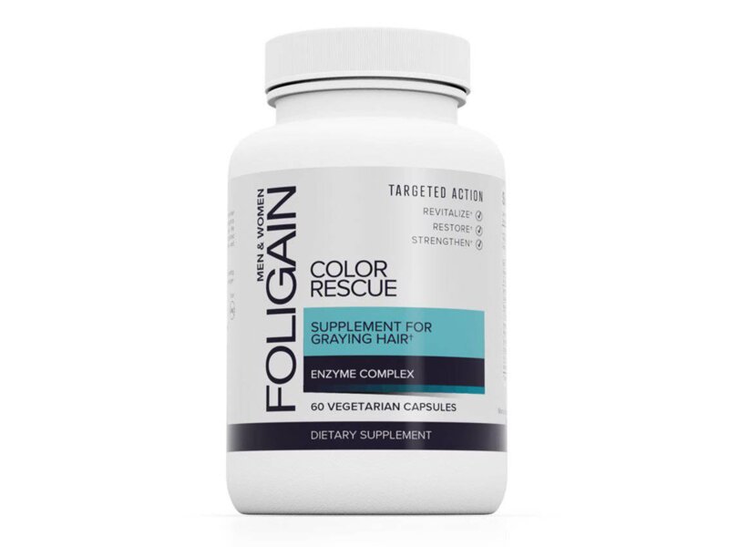 Foligain tablety proti šedivění vlasů 60 ks