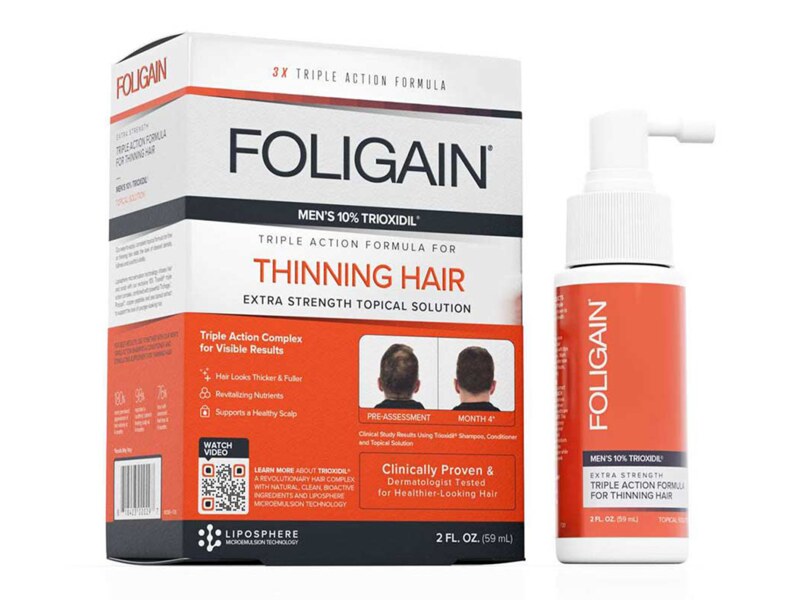 Foligain Triple Action sérum proti padání vlasů pro muže 59 ml