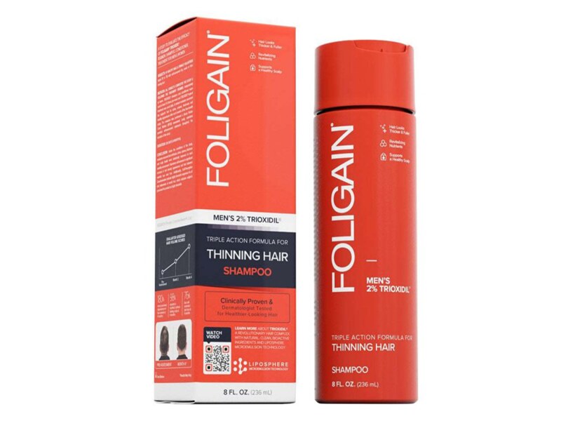 Foligain Triple Action šampon proti padání vlasů pro muže 236 ml Foligain Triple Action šampon proti padání vlasů pro muže 236 ml