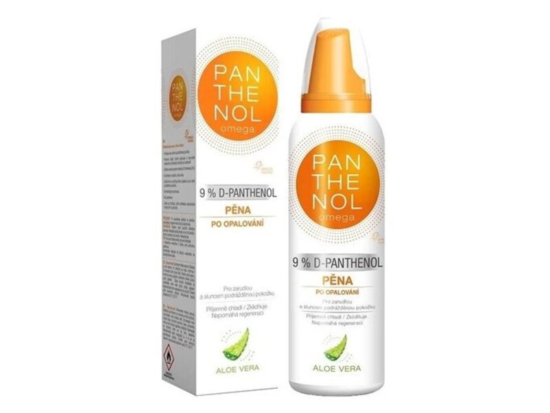 Panthenol Omega chladivá pěna s Aloe vera 9% sprej 200 ml