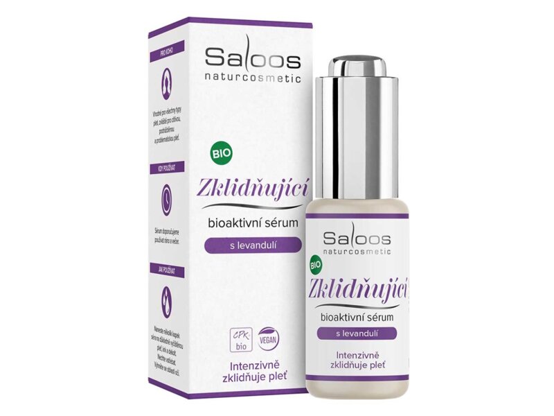 Saloos Bio Zklidňující bioaktivní sérum s levandulí 20 ml