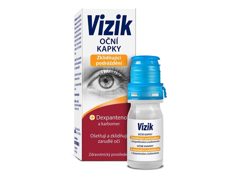 Vizik oční kapky zklidňující podráždění 10 ml