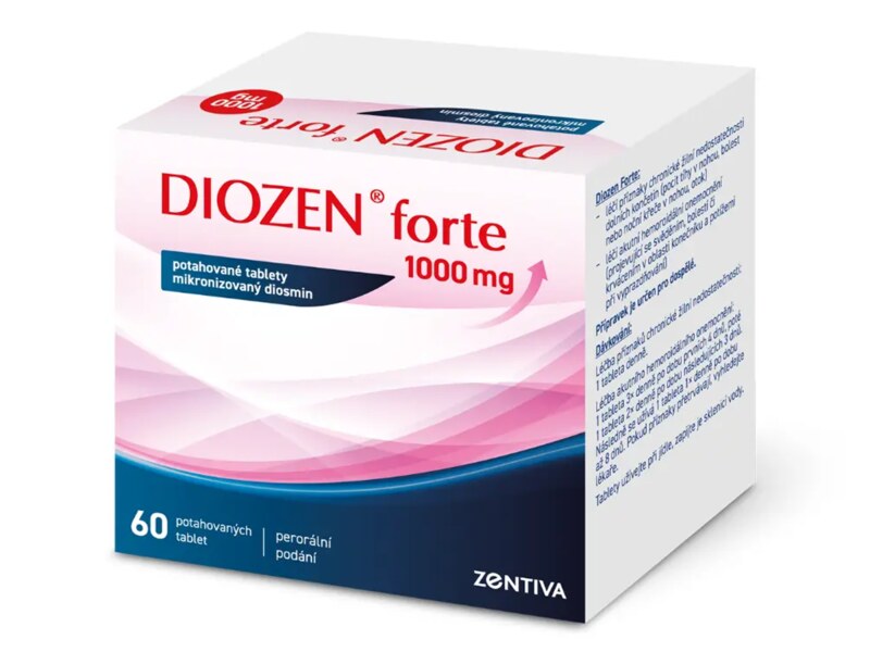 Diozen Forte 1000 mg 60 potahovaných tablet