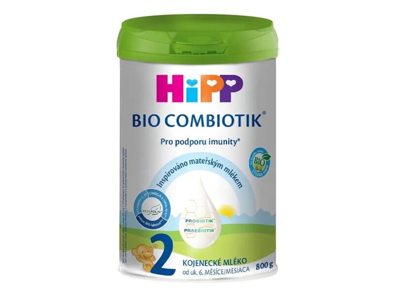 Hipp 2 BIO Combiotik Pokračovací kojenecké mléko 800 g