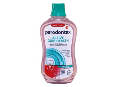 Parodontax Active Gum Health ústní voda Fresh mint 500 ml