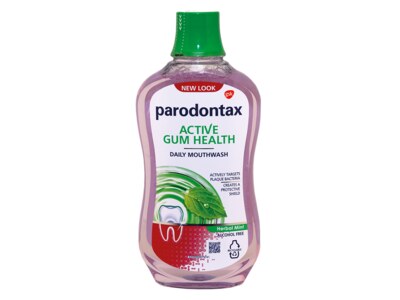 Parodontax Active Gum Health ústní voda Herbal mint 500 ml Parodontax Active Gum Health ústní voda Herbal mint 500 ml
