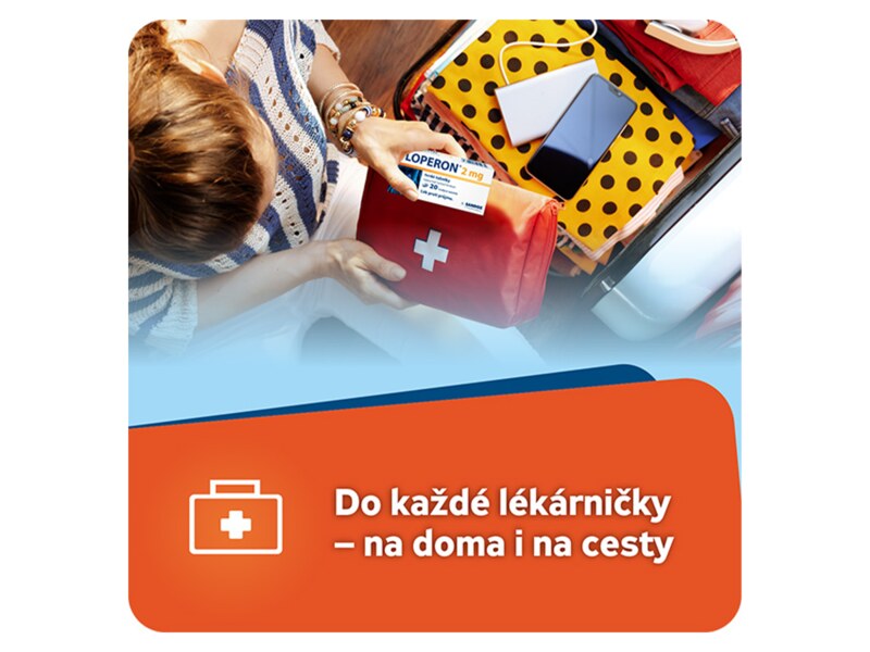 Loperon 2 mg 20 tvrdých tobolek