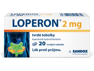 Loperon 2 mg 20 tvrdých tobolek
