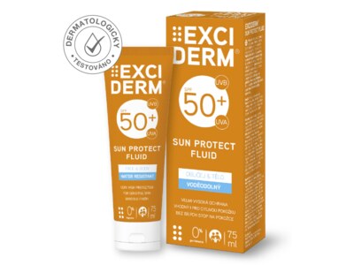 Exciderm Sun Protect Fluid opalovací fluid 75 ml