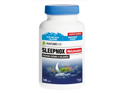 NatureVia Sleepnox melatonin 120 kapslí NatureVia Sleepnox melatonin 120 kapslí