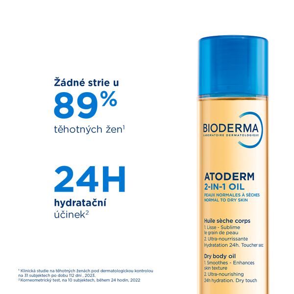 Bioderma Atoderm olej 2v1 150 ml Bioderma Atoderm olej 2v1 150 ml