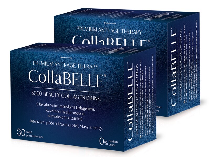 CollaBELLE® 5000 Beauty collagen drink 30 sáčků 1+1 ZDARMA