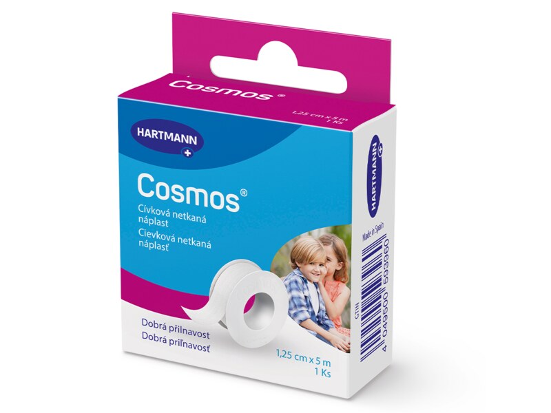 Cosmos Cívková jemná náplast 1,25 cm x 5 m 1 ks