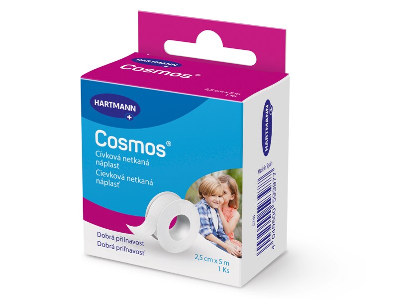Cosmos Cívková jemná náplast 2,5 cm x 5 m 1 ks
