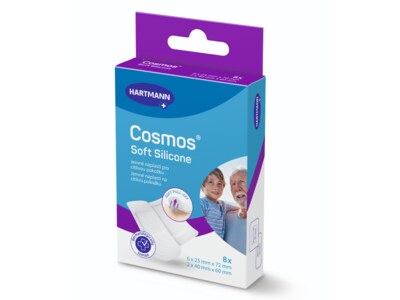 Cosmos Ultra jemná náplast 2 velikosti 8 ks