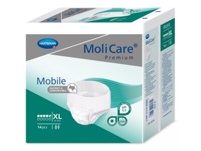 MoliCare Mobile inkontinenční kalhotky 5 kapek XL 14 ks MoliCare Mobile inkontinenční kalhotky 5 kapek XL 14 ks