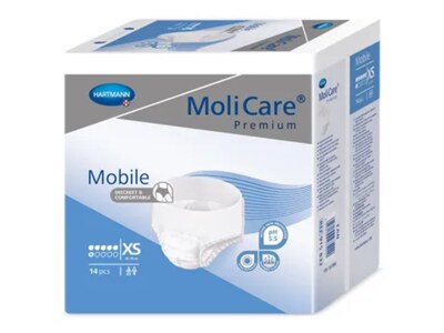 MoliCare Mobile inkontinenční kalhotky 6 kapek XS 14 ks
