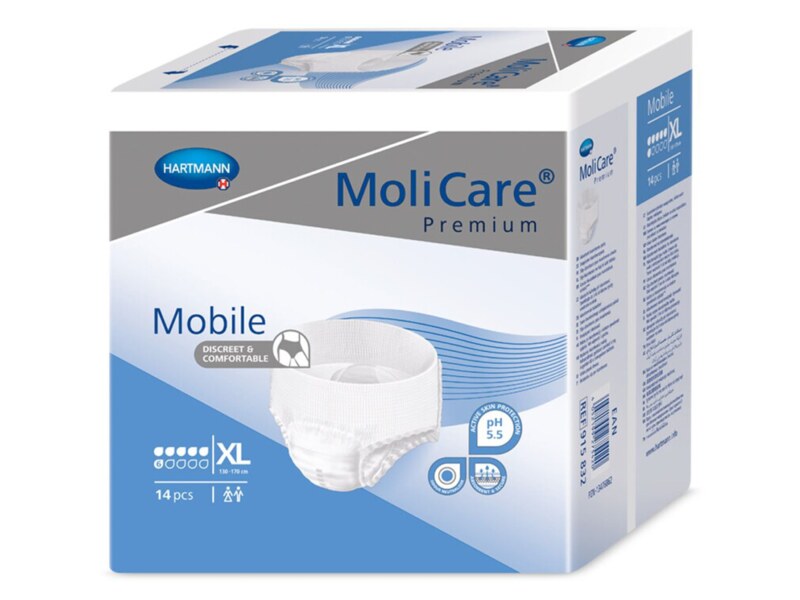 MoliCare Mobile Inkontinenční kalhotky 6 kapek XL 14 ks